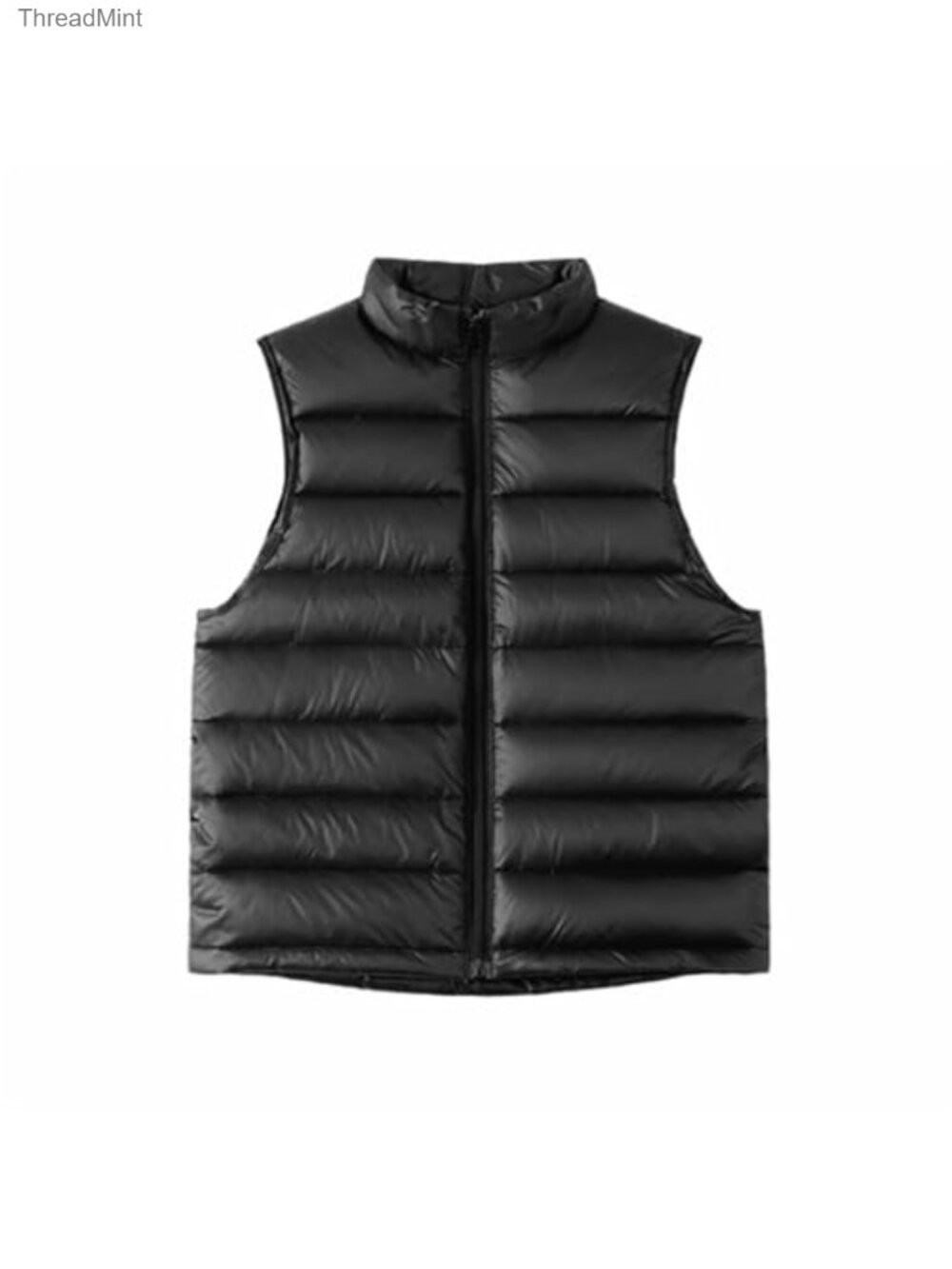 Kids Puffer Vest Lightweight Sleeveless Jacket Winter Outerwear Polyester